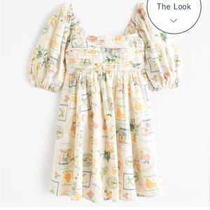 Abercrombie &Fitch Emerson linen blend dress. Only worn once to a grad ceremony.